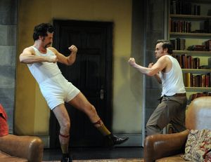 Jason Durr (Quine) and Jamie Glover (Headingly) Photo